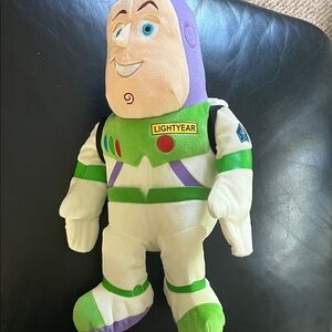 Disney Buzz Lightyear Plush - Green, White, and Purple